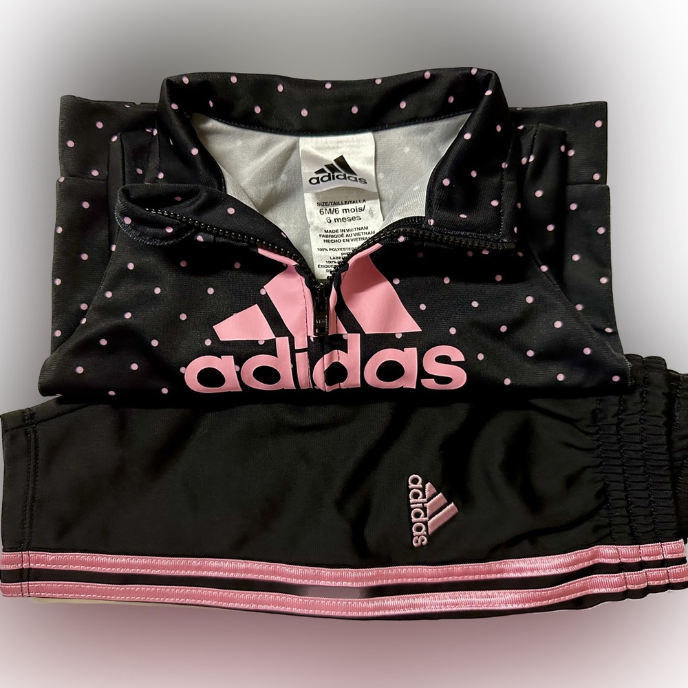 Baby Girls Adidas Tracksuit